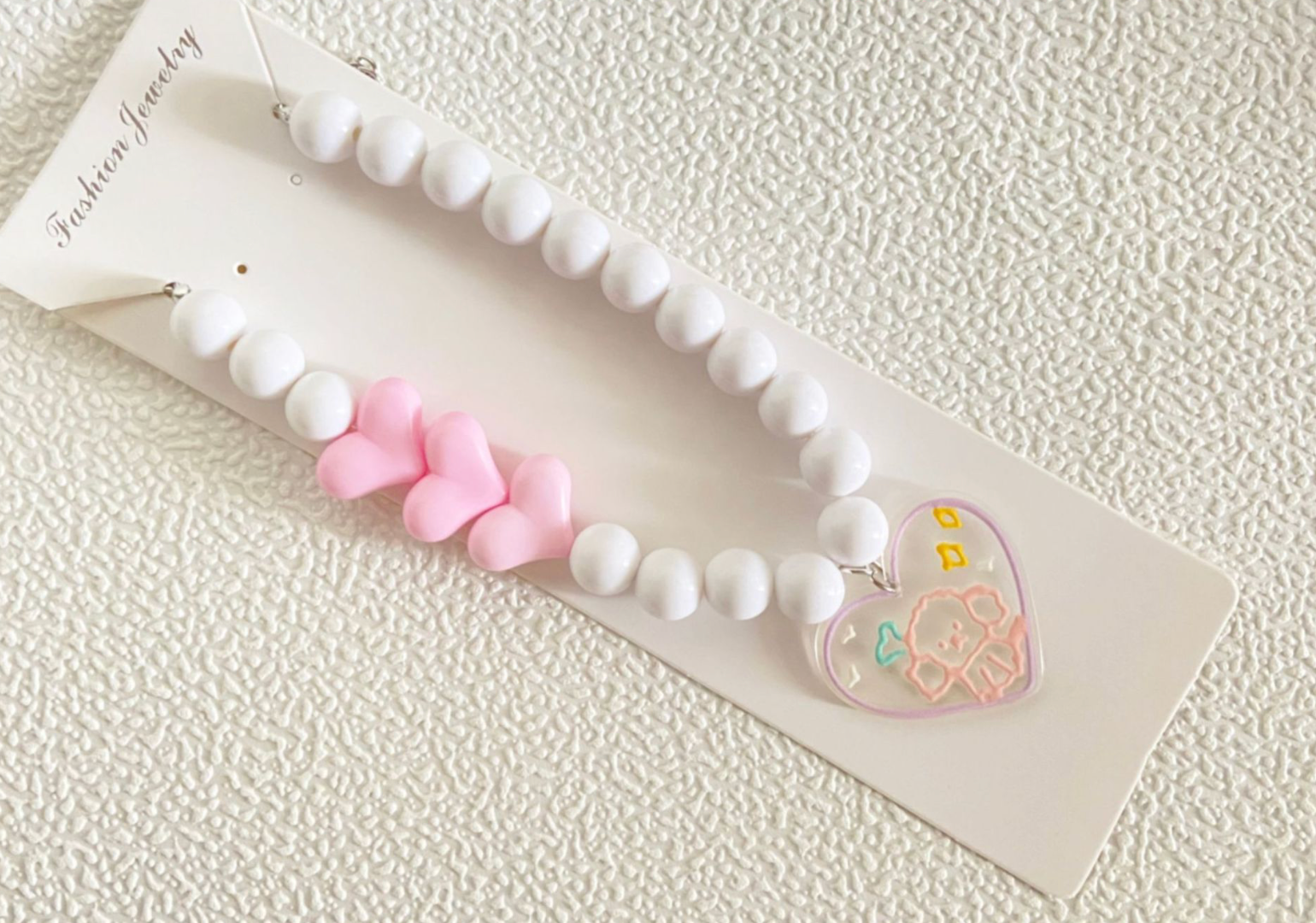 Kawaii pet collar beaded cat collar small dog necklace cute pet jewelry adjustable pet necklace handmade pet accessories aesthetic pet gift